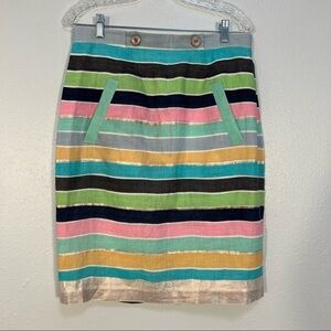 Tracy Reese Striped Skirt
